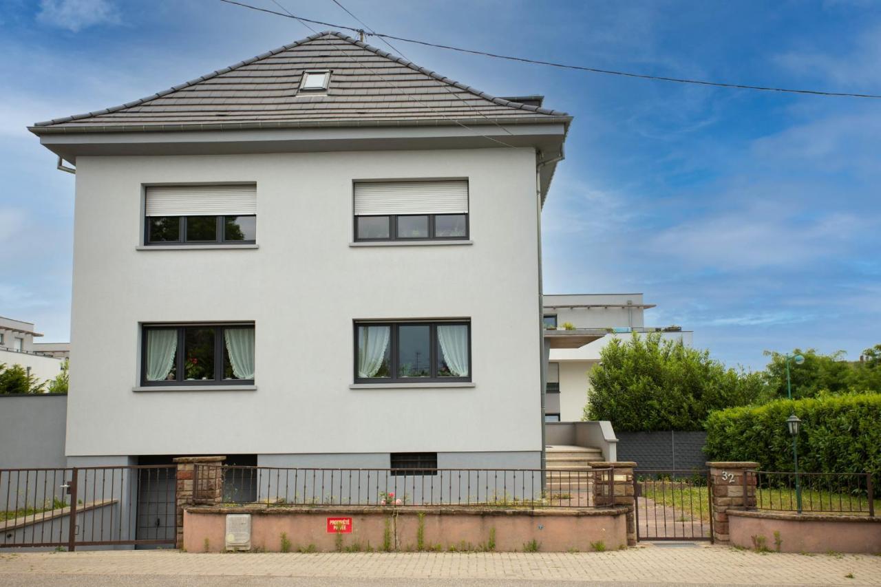 Appart Cosy Prive Avec Parking Gratuit Aux Portes De Strasbourg Hoenheim Kültér fotó